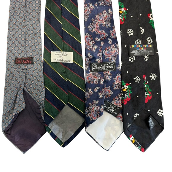 Men's Assorted Patterned Ties Set - Picture 2 of 2